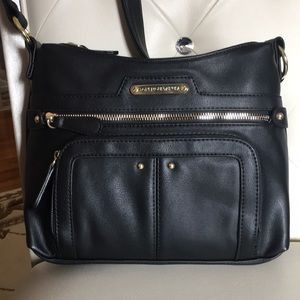 Woman’s black purse